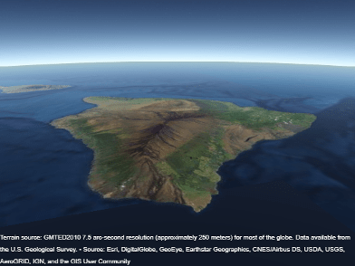 夏威夷的鸟瞰图GydF4y2Ba