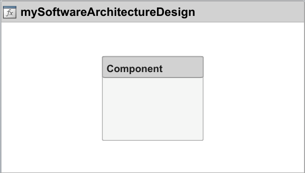 添加组件软件架构