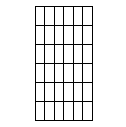 与uniformly-spaced点网格,但每个维度的间距不同。