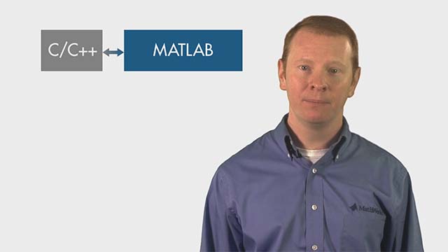 将MATLAB与C/C++结合使用，为音频、通信、图像或信号处理应用程序开发算法。您可以从C调用MATLAB，从MATLAB生成C代码，并在MATLAB中本地重用您的C/C++IP。